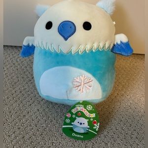 Squishmallow Xmas griffin Duane Bnwt 8” dragon bat